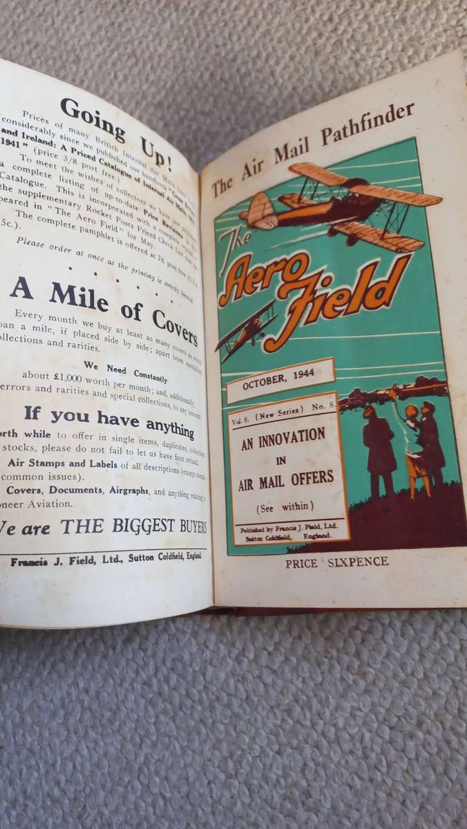 A VERY SCARCE AND MUST HAVE BOOK FOR AERO-PHILATELY-HUGE REFERENCE !!!!